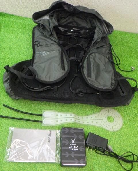 アイスマンHYBRID-PRO アーミーグリーン【限定色】水冷+空調服！極上美品