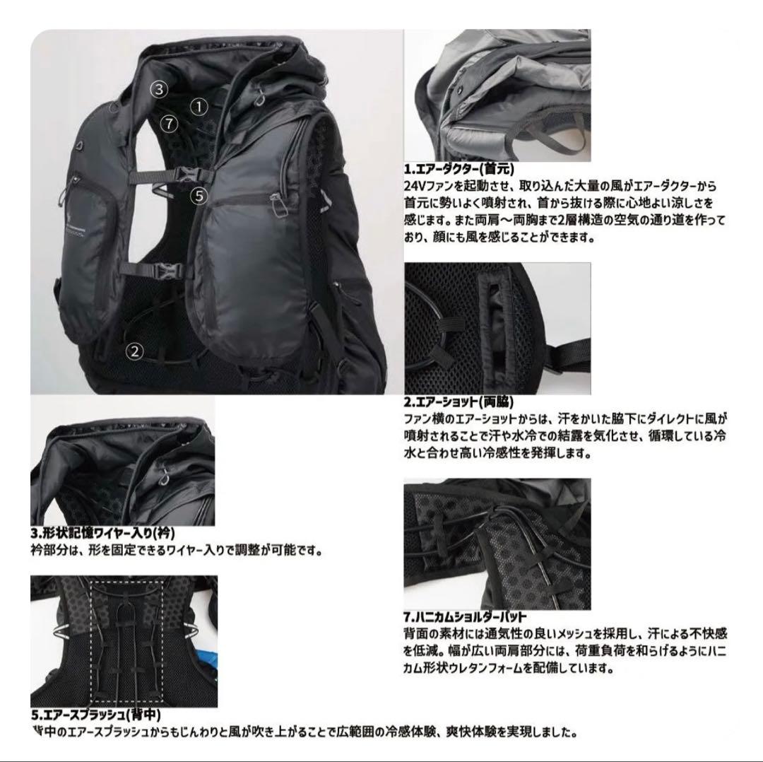 アイスマンHYBRID-PRO アーミーグリーン【限定色】水冷+空調服！極上美品