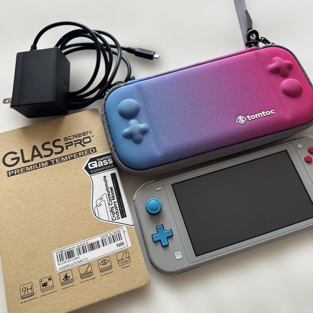【美品】Nintendo Switch Lite 本体 ポケモンデザイン グレー