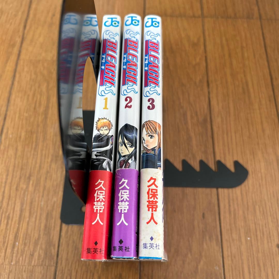 【初版】BLEACH ブリーチ 1・2・3巻 セット 帯・小冊子付