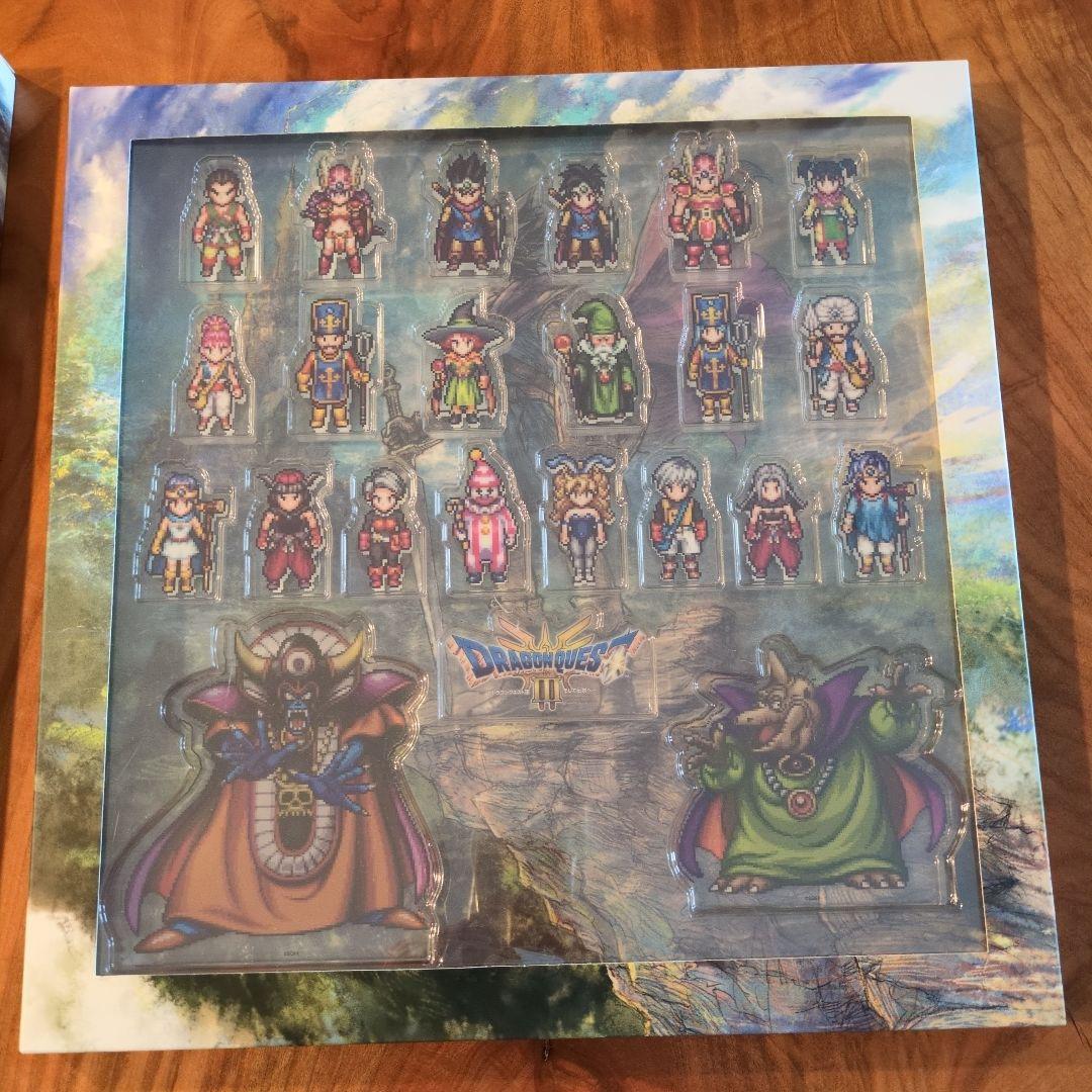 ドラゴンクエストⅠ&Ⅱ、III アクリルブロック