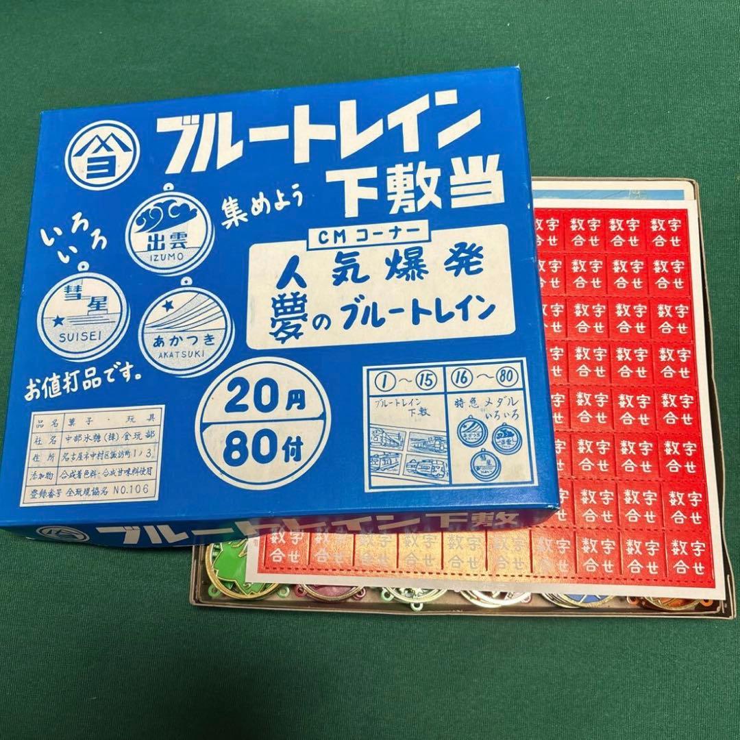 希少　当時物　ブルートレイン　下敷当　 昭和レトロ　ヴィンテージ