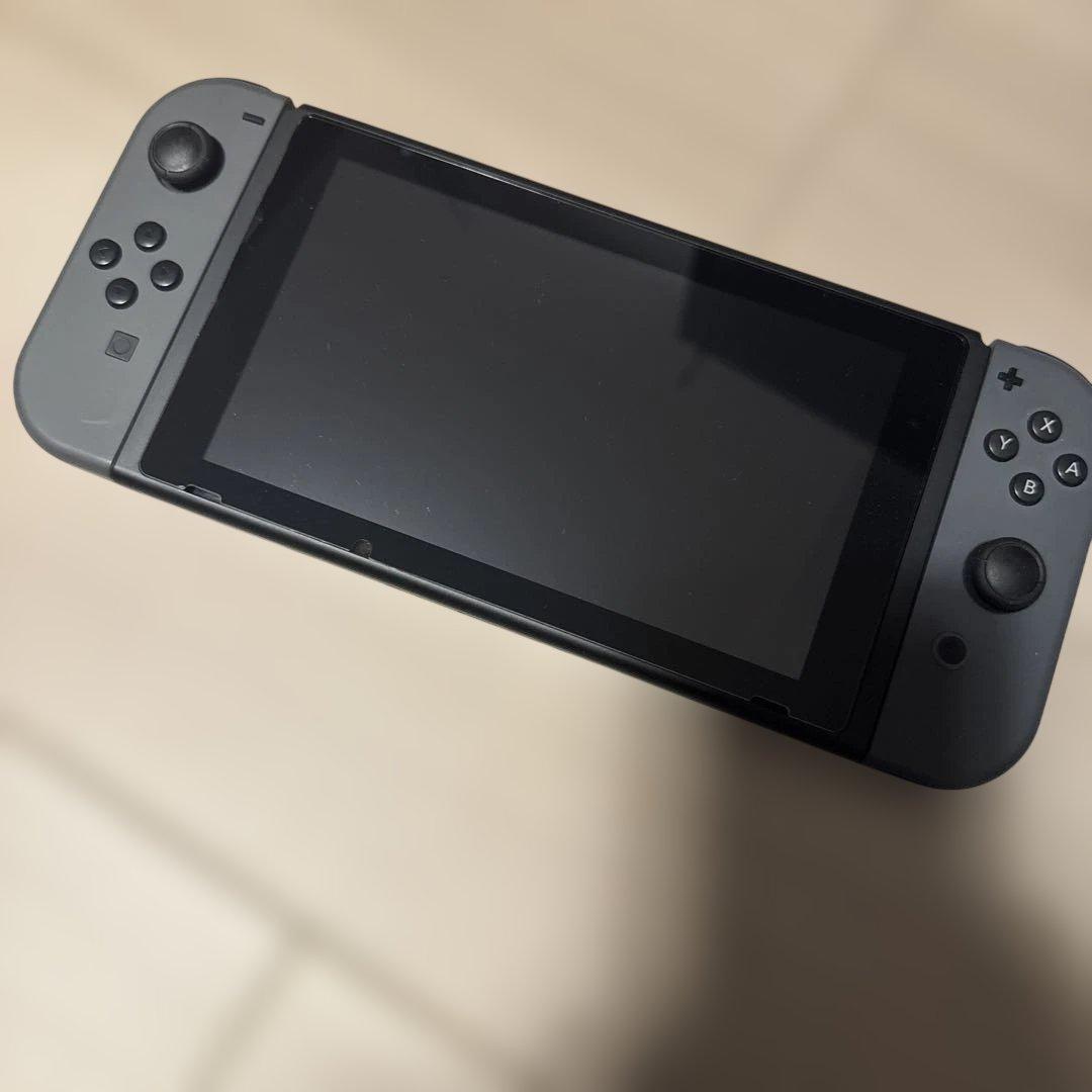 動作確認済み　Nintendo Switch 本体　付属品完備　グレー