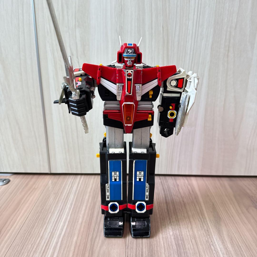 DX超合金 光戦隊マスクマン 光速合体グレートファイブ　1987年　バンダイ