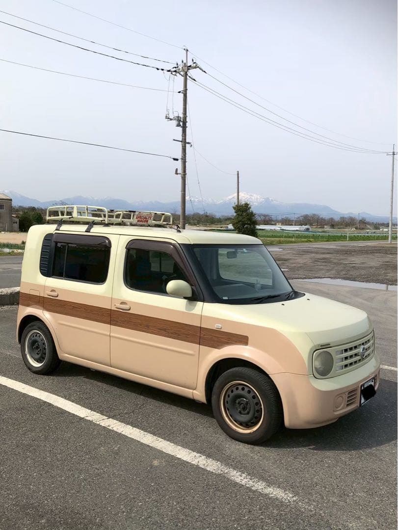 再出品　東大阪から　キューブ キュービック　Z11 世界に一台　日産 7人乗り