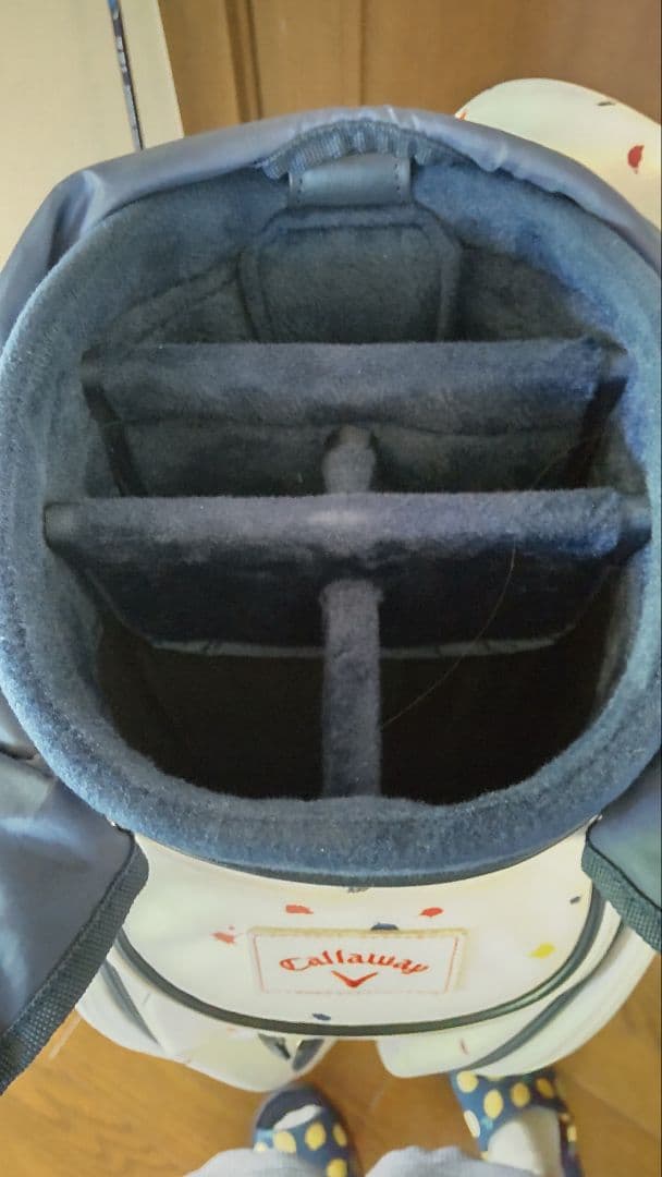 Callaway キャディバッグ ホワイト スプラッシュ 8.5インチ