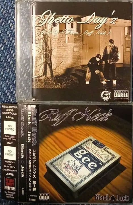 RUFF NECK ANARCHY セット　BLACK JACK GHETTO～