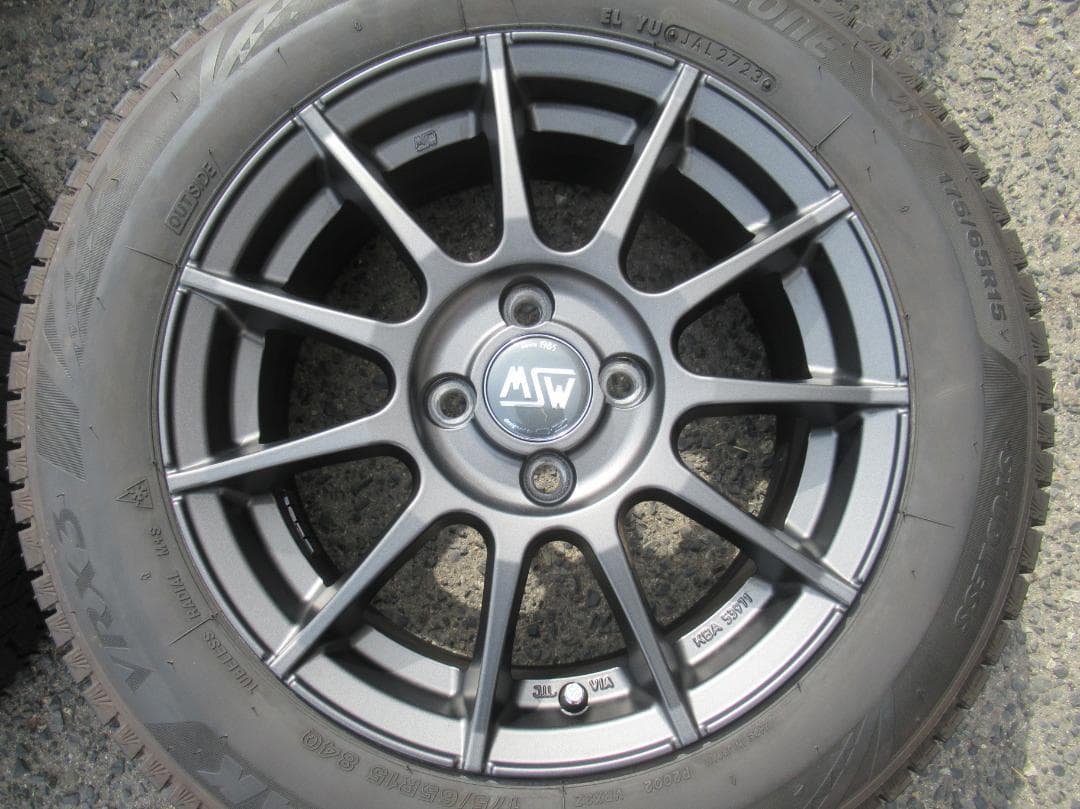 スタッドレス☆175/65R15 VRX3 MINI アクア等 手渡しOK☆