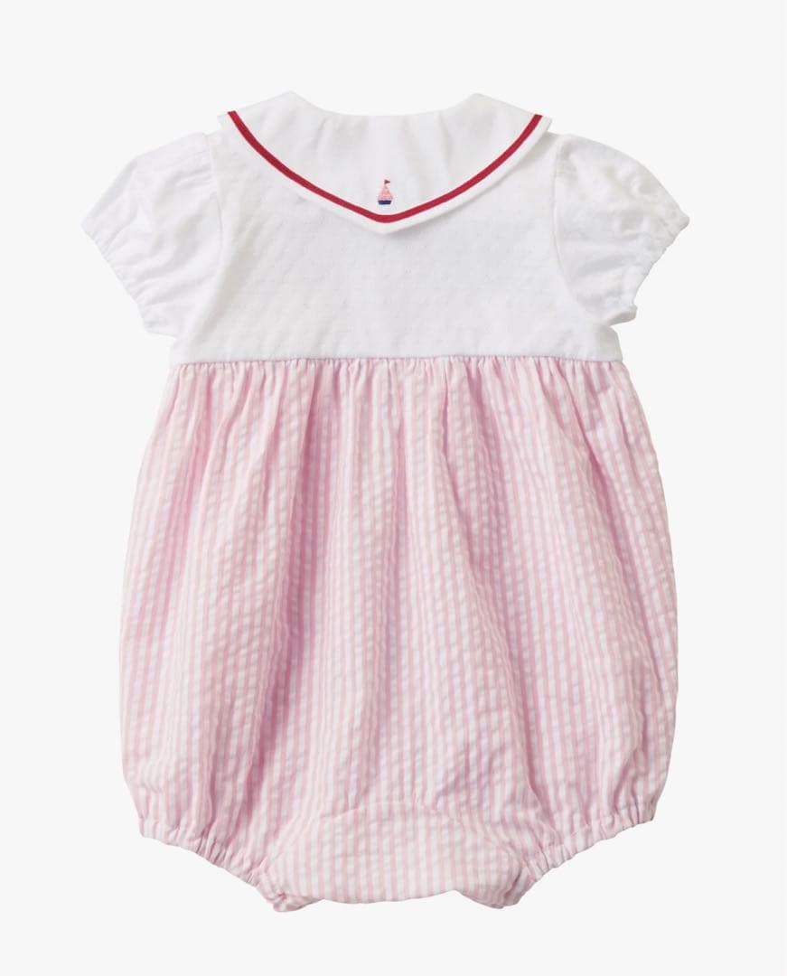 【新品未使用】familiar 袖付ロンパス 60cm