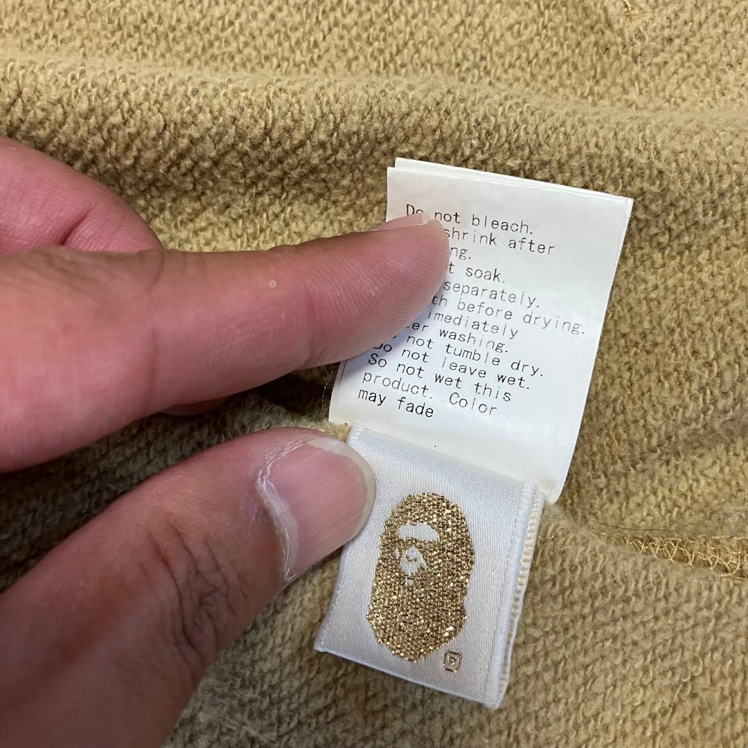 A BATHING APE パーカー クッキー　カモフラ　　　 Sサイズ