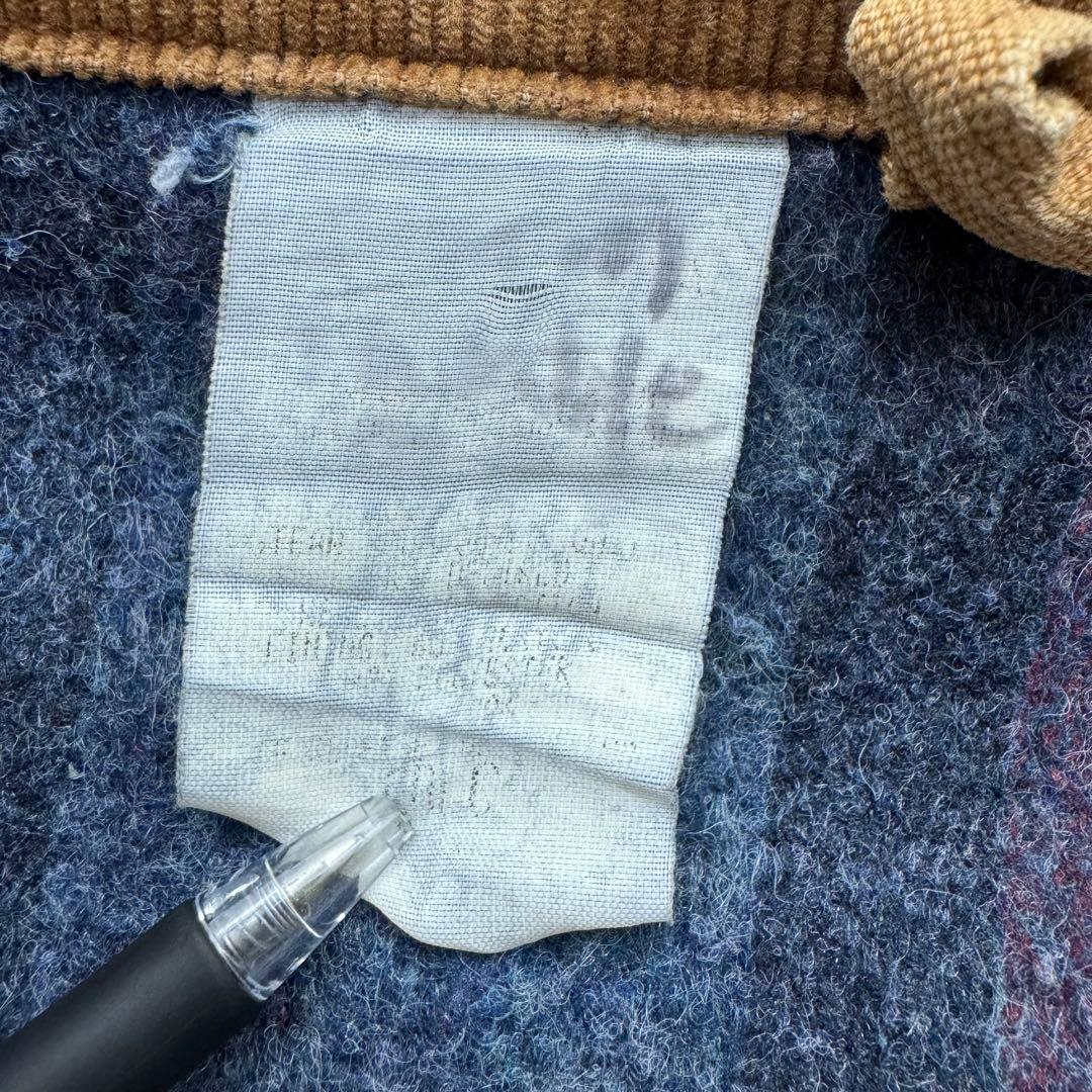 激レア　carhartt カーハート　チョアコート　囚人服　80s USA製