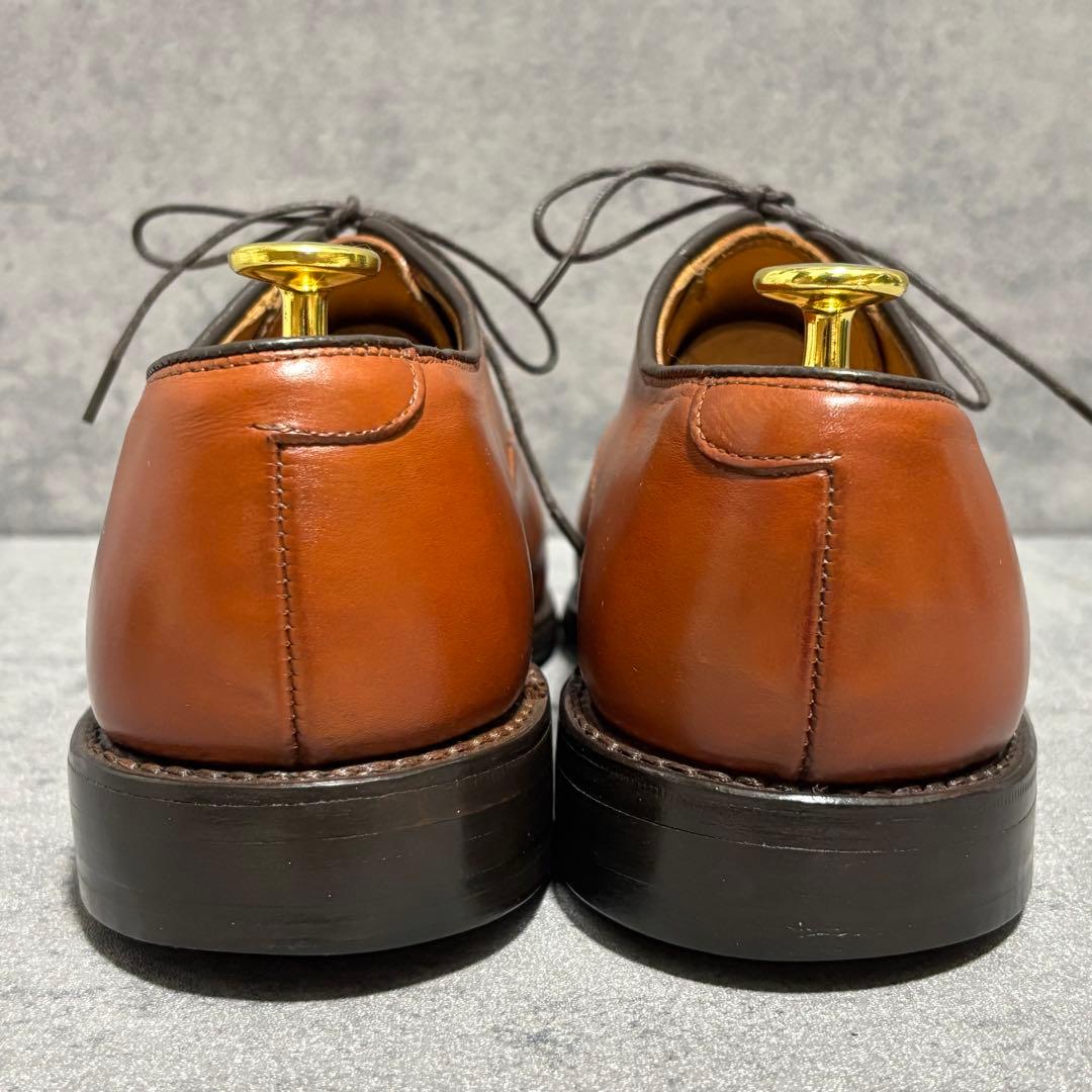 極美品　アレンエドモンズ　ドレスシューズ Byron ブラウン　本革　2042