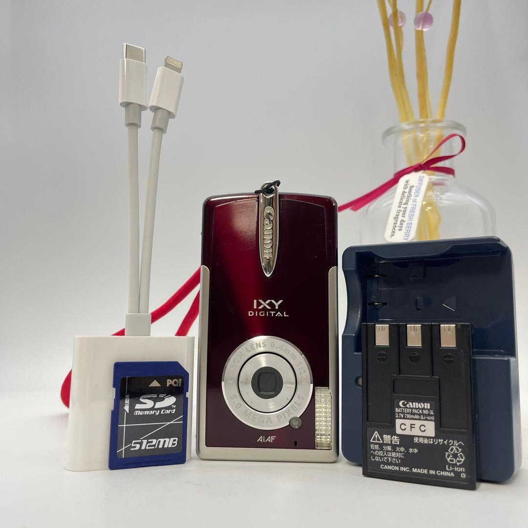 動作確認済✨Canon IXY DIGITAL L2 PC1108✨スマホ転送◯