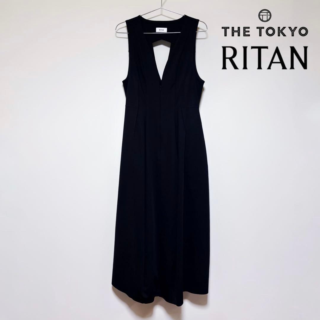 【美品/日本製】THE TOKYO RITAN ノースリーブワンピース