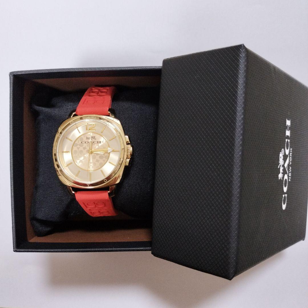 ♥COACH 腕時計　ヤギさま専用　　クオーツ動作良好　おしゃれ。