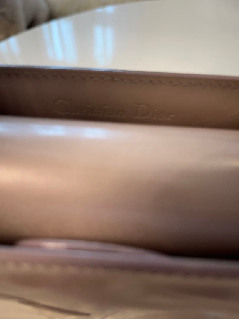 Christian Dior ハンドバッグ ピンクベージュ
