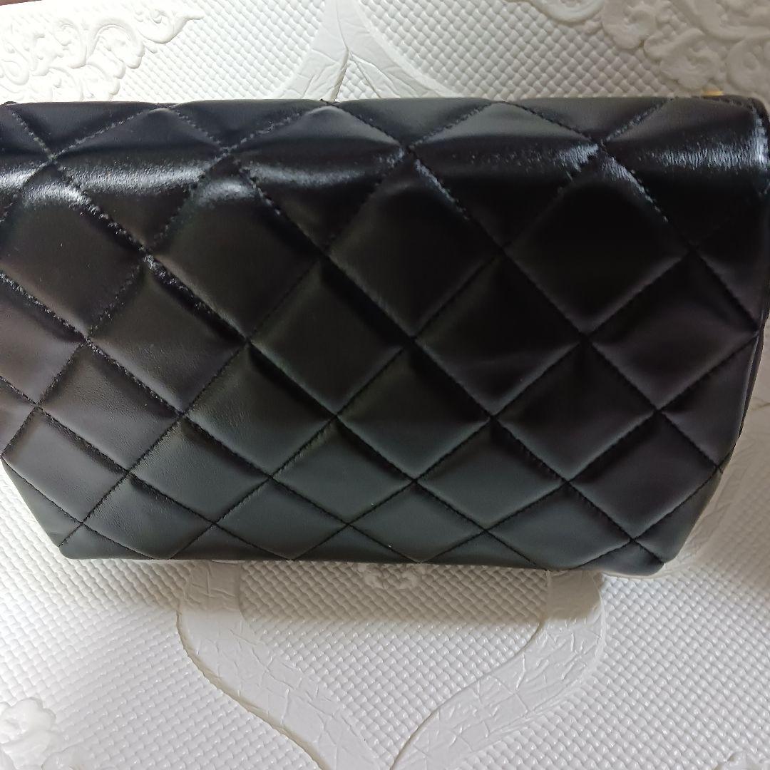 シャネルノベルティバッグ　チェーンショルダー　ブラック