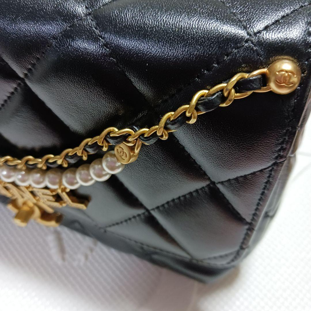 シャネルノベルティバッグ　チェーンショルダー　ブラック