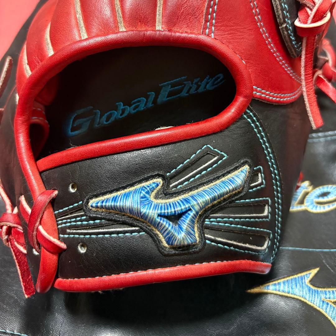 【限定品】ミズノGlobalElite 内野手 菊池型9 ダイバーシティーブルー