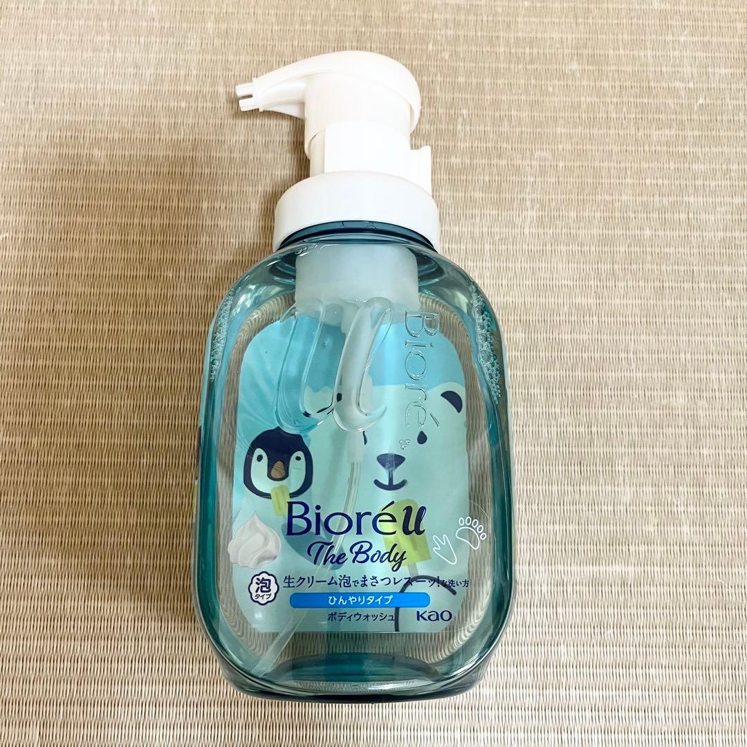 ★10本セット★ビオレu ザ ボディ 冷感 泡 ひんやりタイプ 本体&詰替セット