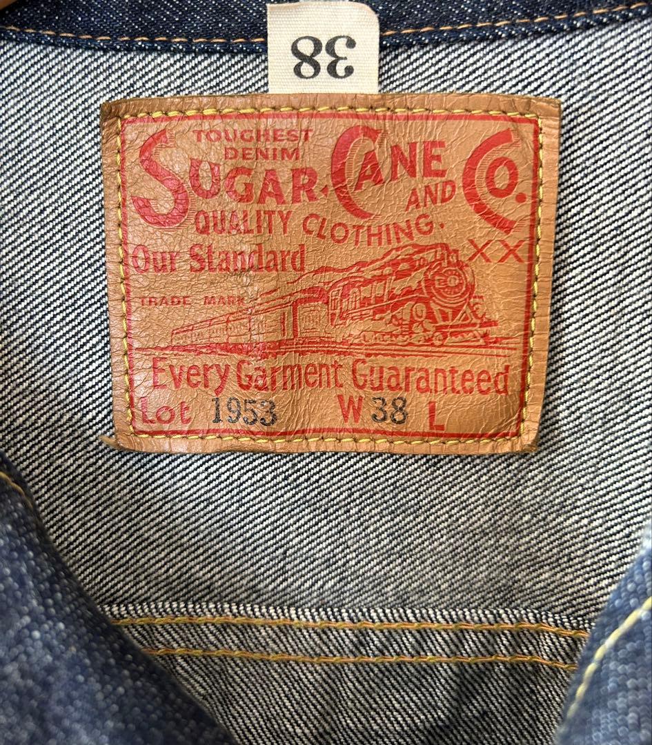シュガーケーン SC11953 デニムジャケット　W38