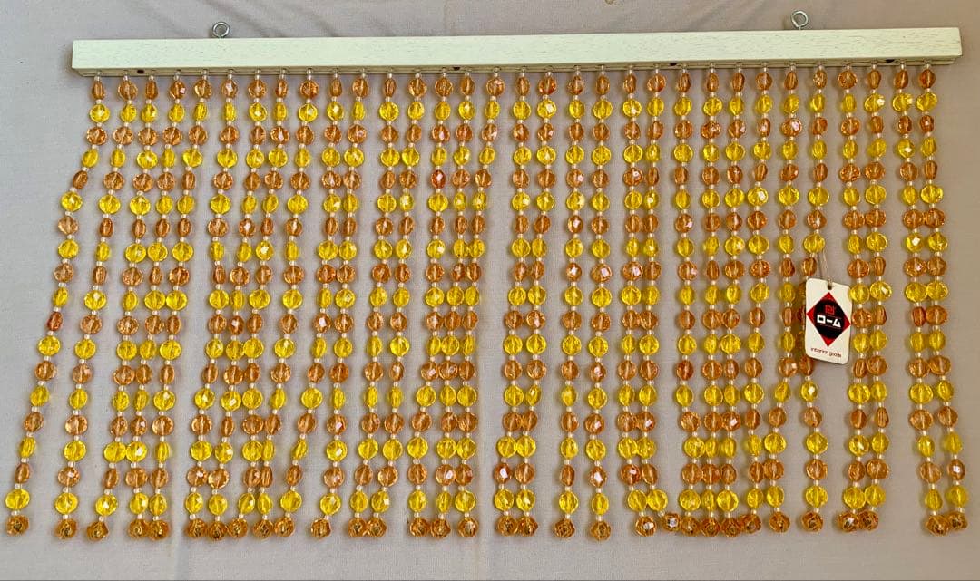 【希少】昭和レトロ デッドストック！珠のれん ROAM クリスタル スクリーン