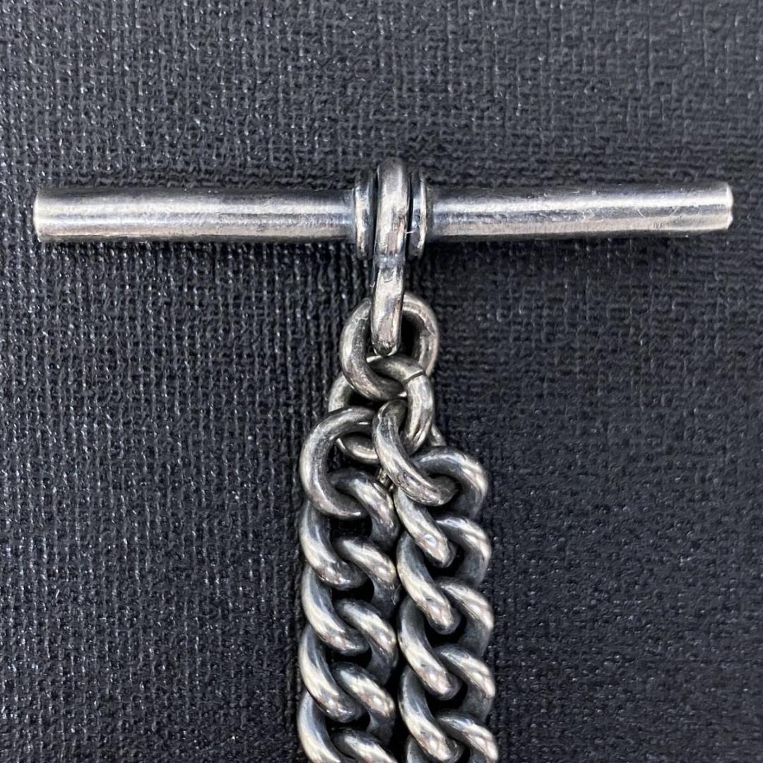 GLAD HAND シルバー アンカーフックTバー ウォッチ ウォレットチェーン