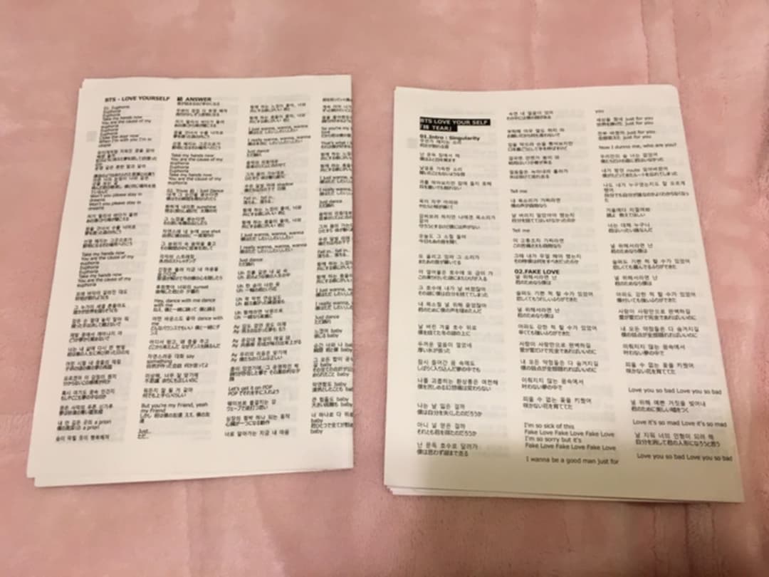 BTS アルバム 写真とポスター付き