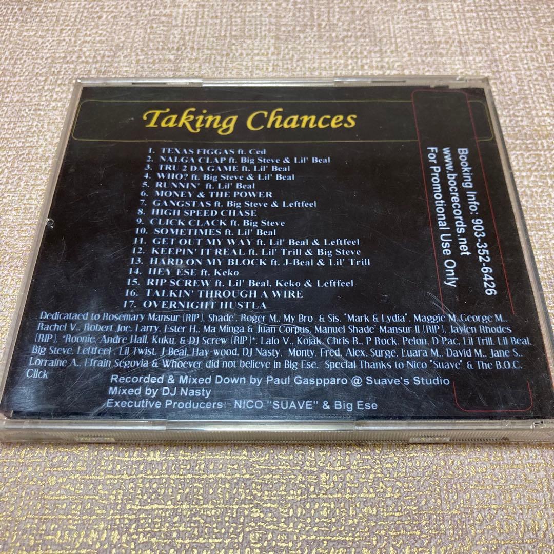 ◆G-RAP BIG ESE/Taking Chances