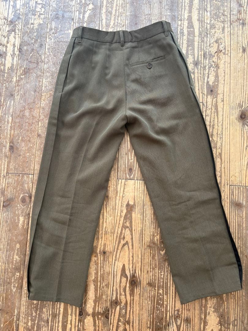 90s dirk bikkembergs スラックス カーキ オリーブ
