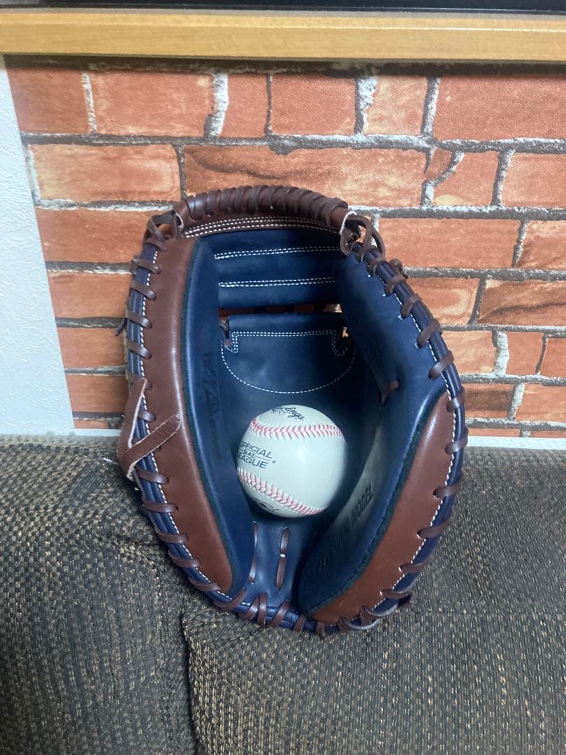 エ*ー様 ハタケヤマ　軟式大人用キャッチャーミット