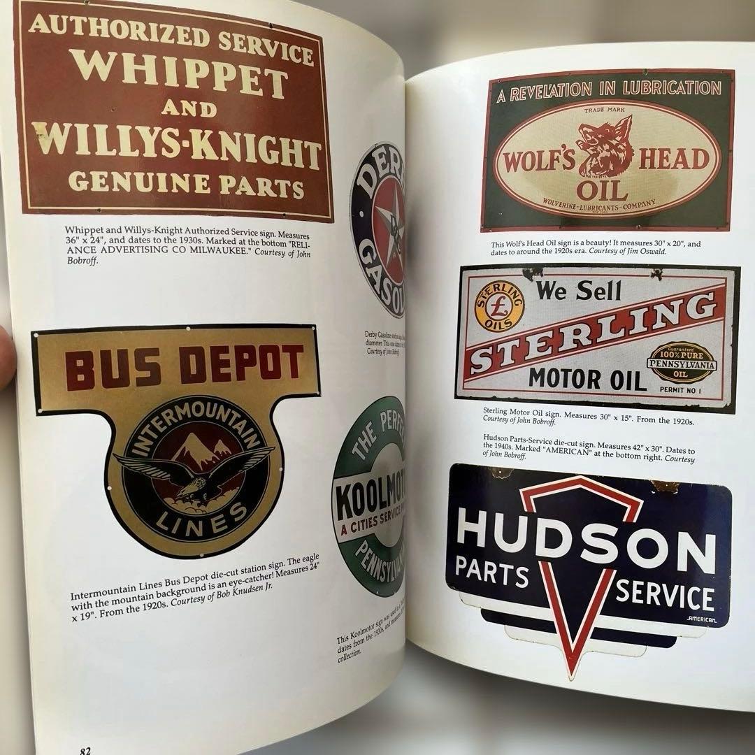 Enamel Advertising 洋書　ホーロー看板辞典