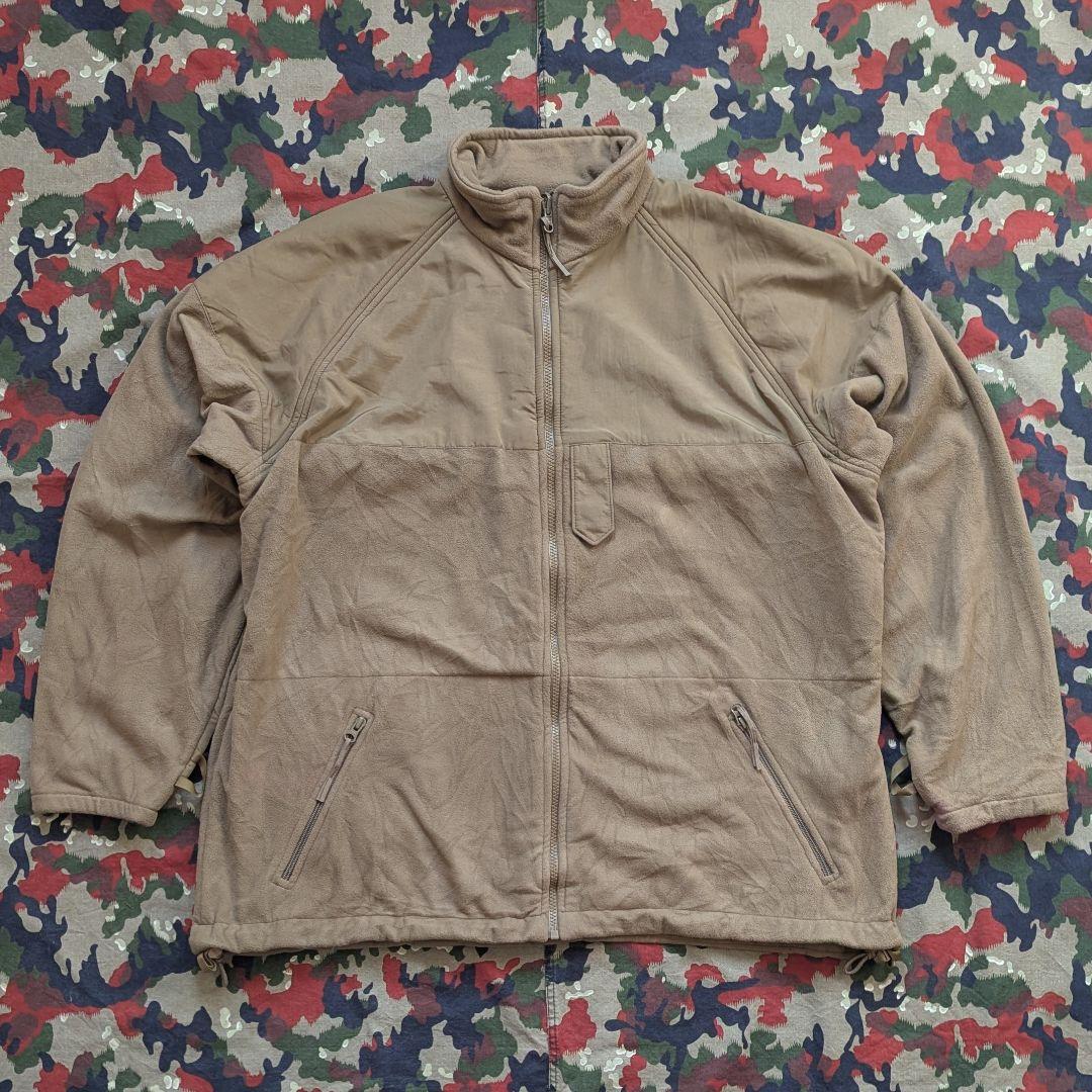 s*可様 [アメリカ軍] US NAVY フリース ライナーパーカー コヨーテ