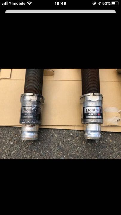 UA5 インスパイア 車高調