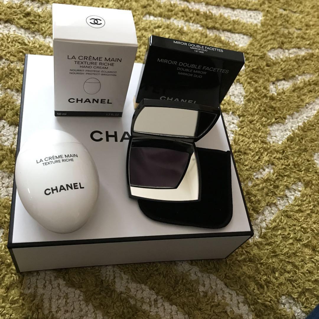 CHANEL シャネル　ハンドクリーム　ミラー　ボックス　セット