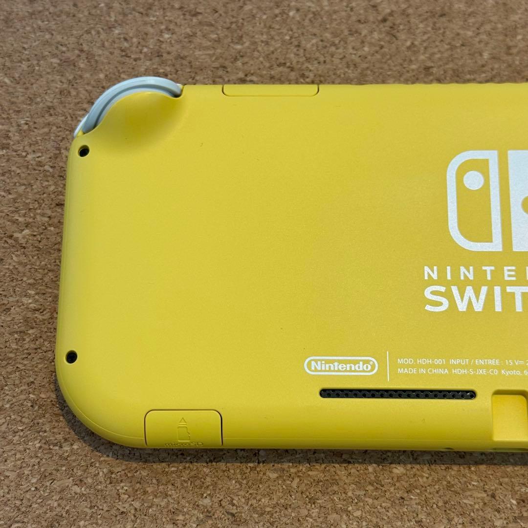 【美品】Nintendo Switch Lite イエロー (充電器付き)