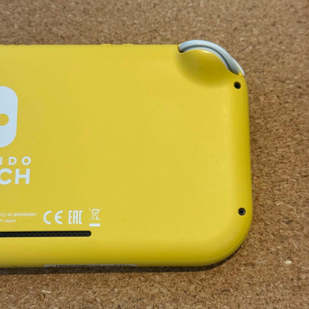 【美品】Nintendo Switch Lite イエロー (充電器付き)
