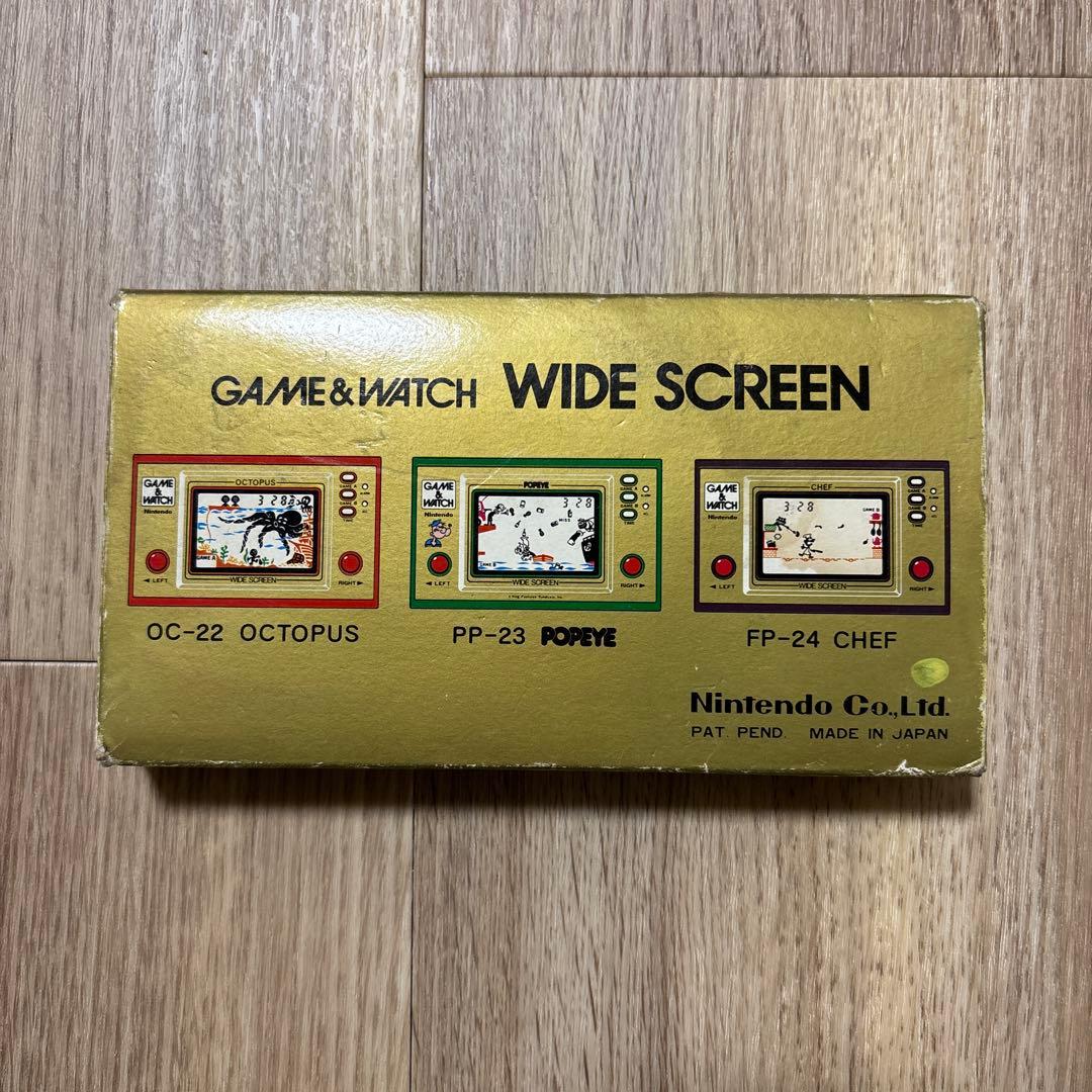 ゲームウォッチ　パラシュート　ゲームアンドウォッチ