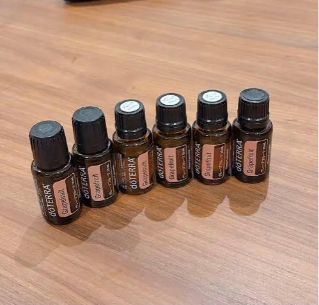 doTERRAエッセンシャルオイル グレープフルーツ 6本セット