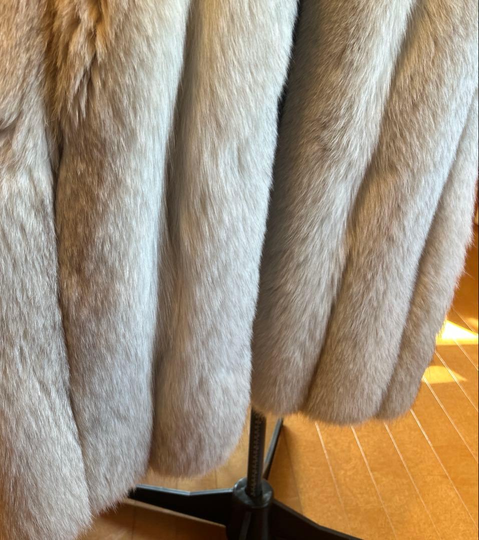 稀少◆HERMES エルメス　ミンクロングコート　毛皮　ヴィンテージ