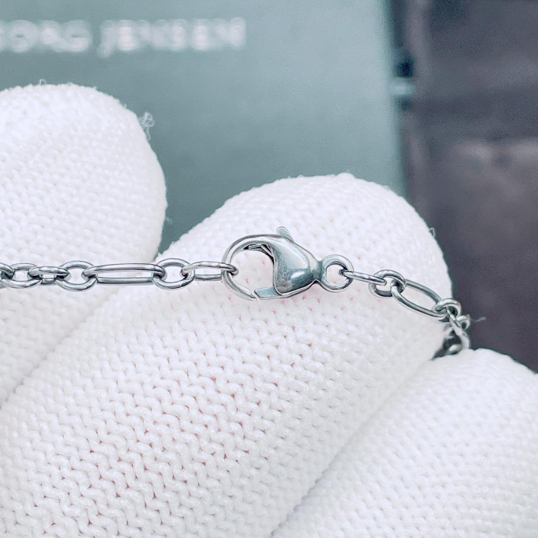 ◇ジョージジェンセン◇ 2024 ネックレス ヘリテージ 11.8g オニキス