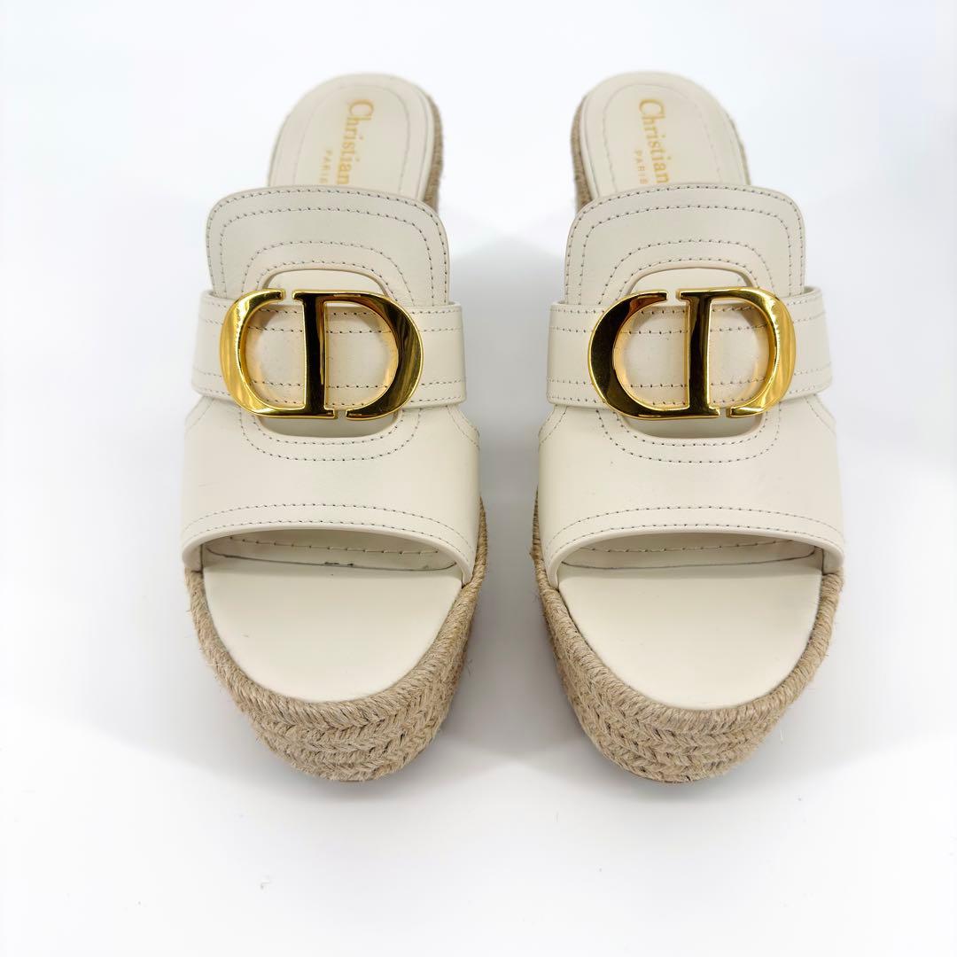Christian Dior MONTAIGNE ディオール サンダル 37.5