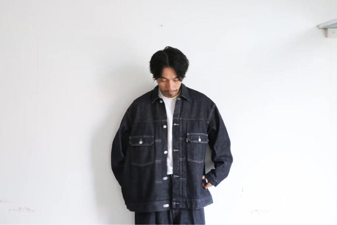 ジャケット・アウター graphpaper Colorfast Denim Jacket