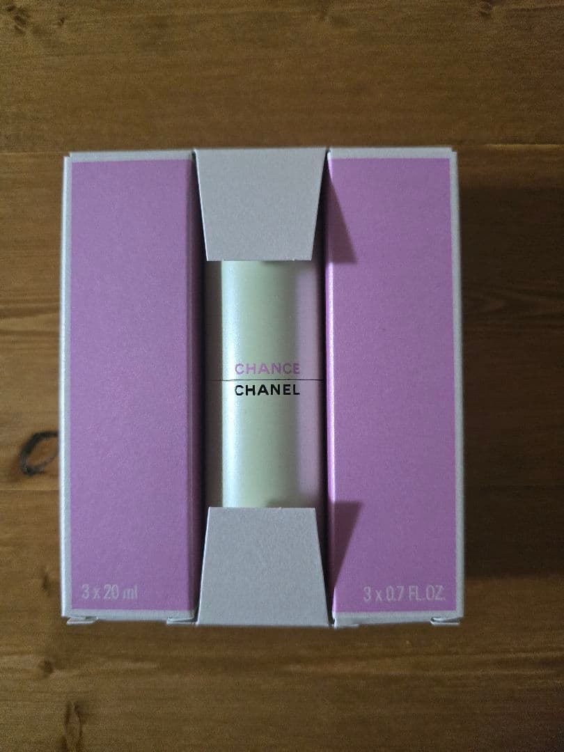 CHANEL　チャンスオーフレッシュ　3本