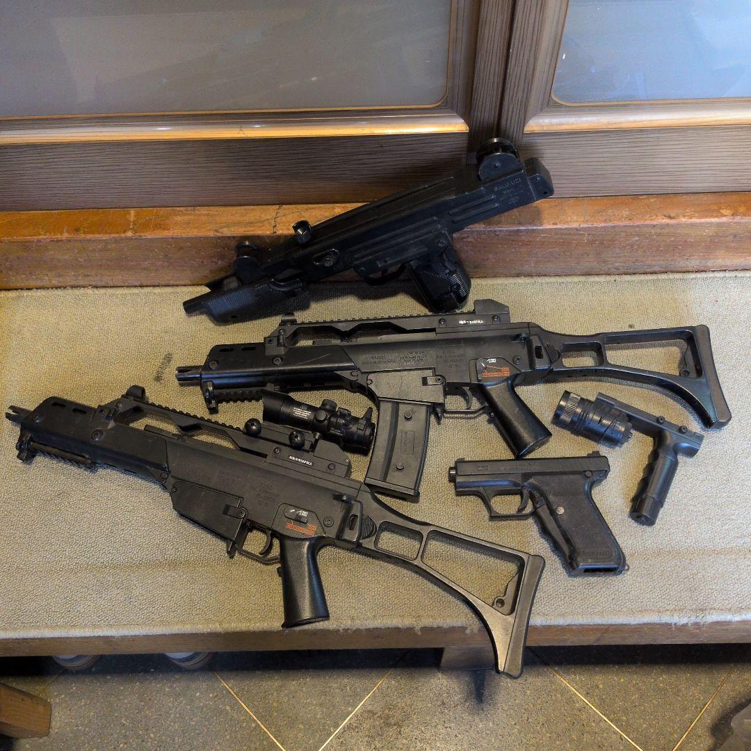 まとめ売り　ジャンク扱い　インテリア　エアーガン　東京マルイ　マスダヤ他