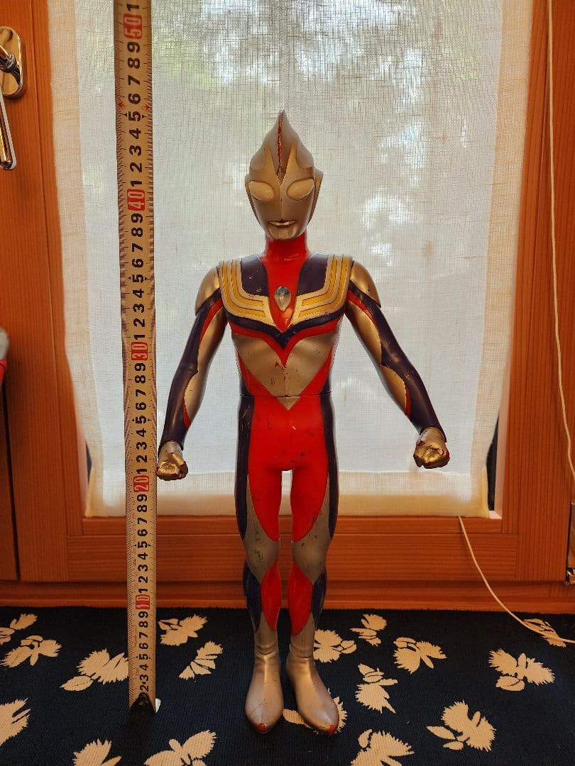 ウルトラマンティガ&ダイナ　メガソフビ　バンダイ　京本コレクション