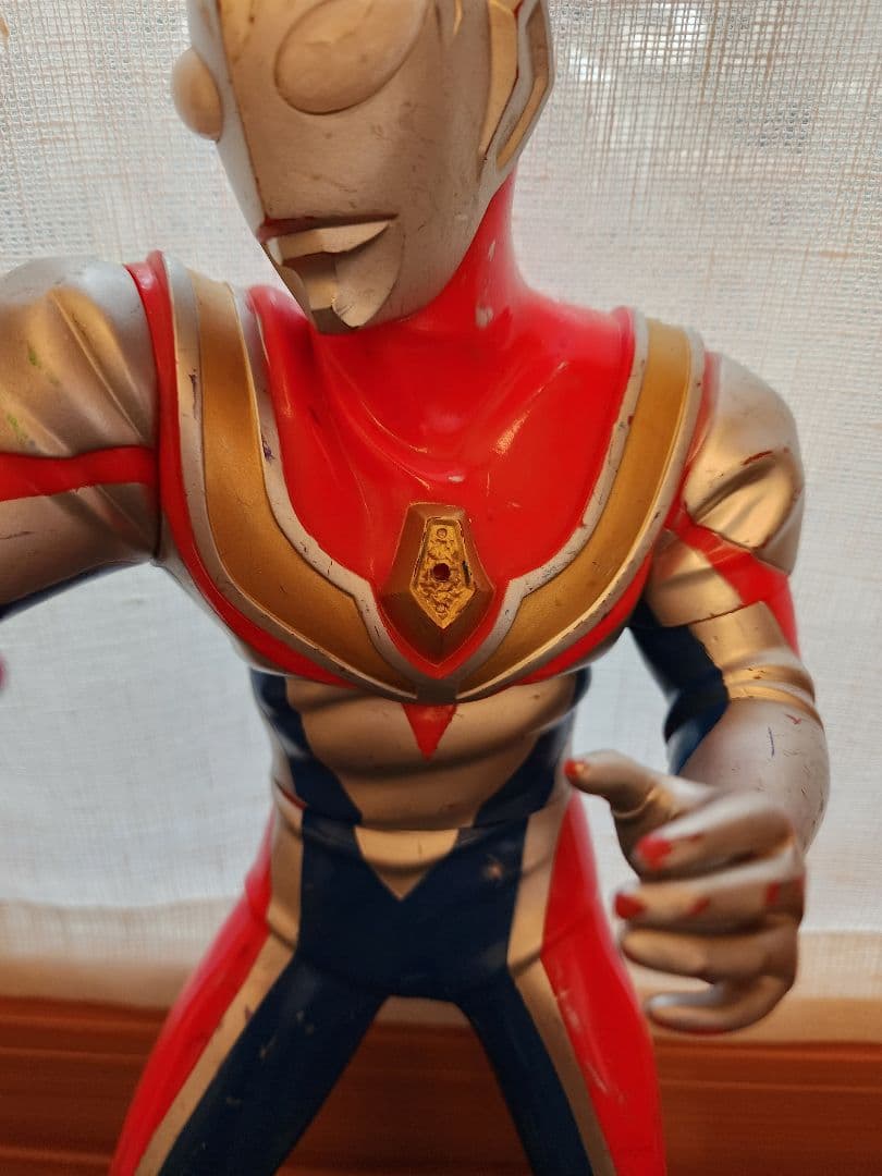 ウルトラマンティガ&ダイナ　メガソフビ　バンダイ　京本コレクション