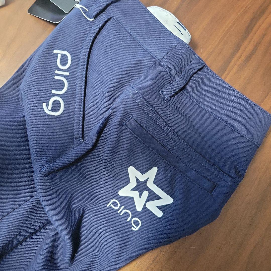 【PING APPAREL】レディース 5ポケットパンツ ＋ボーダートップス