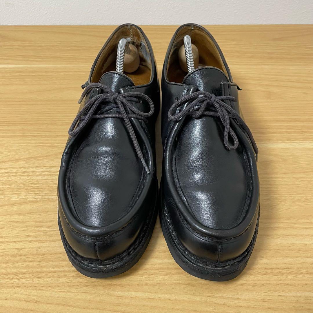 パラブーツ　ミカエル　ドレスシューズ　革靴　ブラック　42