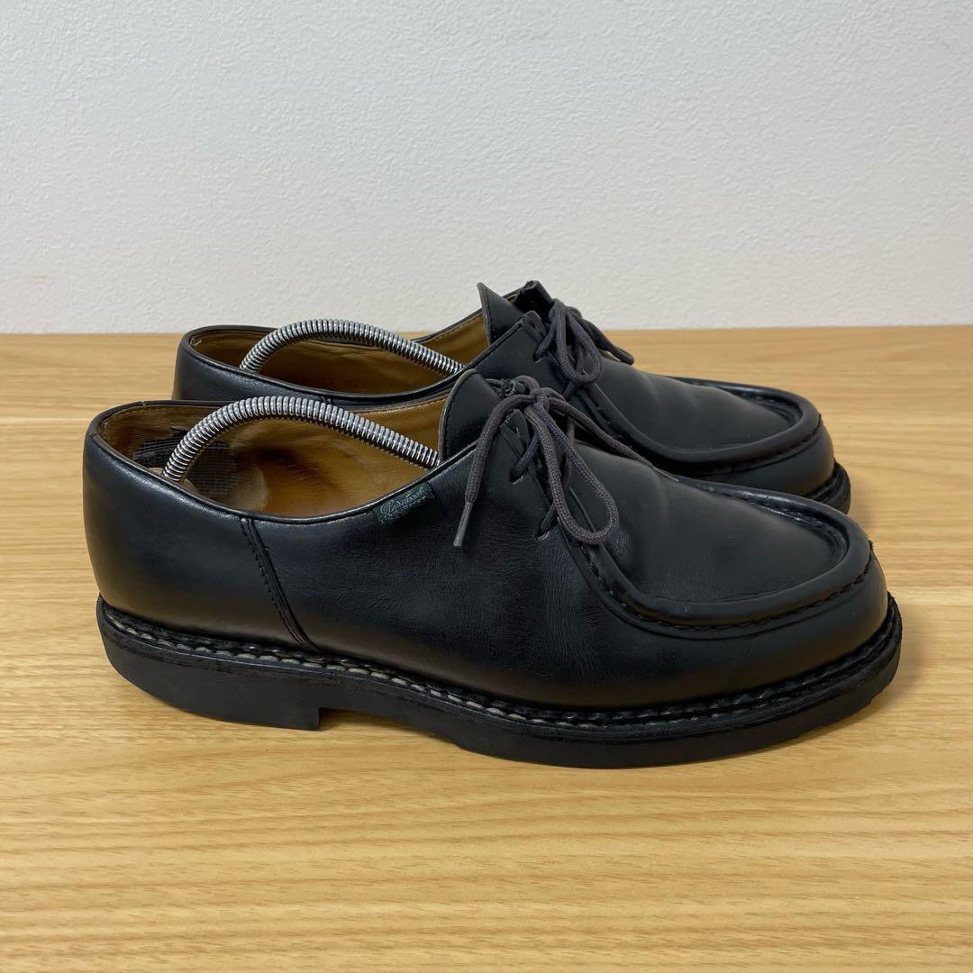 パラブーツ　ミカエル　ドレスシューズ　革靴　ブラック　42